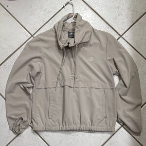 New Balance Light Tan Pullover Jacket